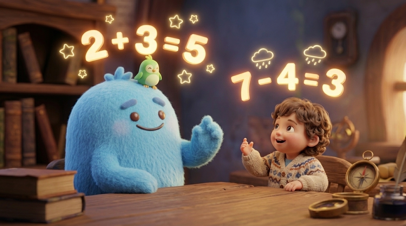 Kopfrechnen für Kinder: Addition & Subtraktion im eigenen Tempo lernen (3-8 Jahre)